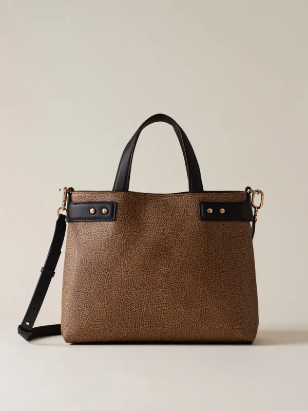 BORBONESE ARMOR SHOPPER MEDIUM