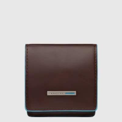 PIQUADRO BLUE SQUARE PORTAMONETE A TACCO