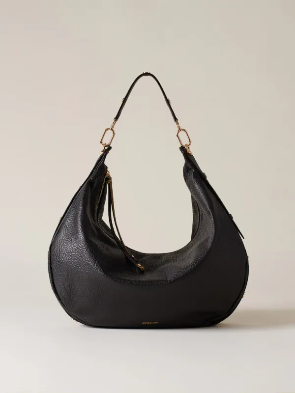 BORBONESE OYSTER HOBO L. BORBONESE OYSTER HOBO L.