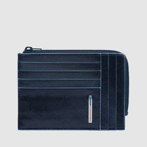 PIQUADRO BLUE SQUARE PORTAFOGLIO PIATTO