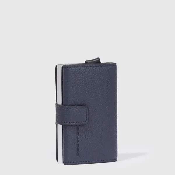 PIQUADRO MODUS PORTAFOGLIO, COLORE: BLU