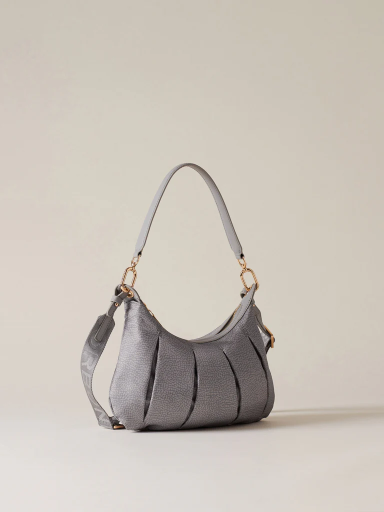 BORBONESE CROISSANT HOBO SMALL