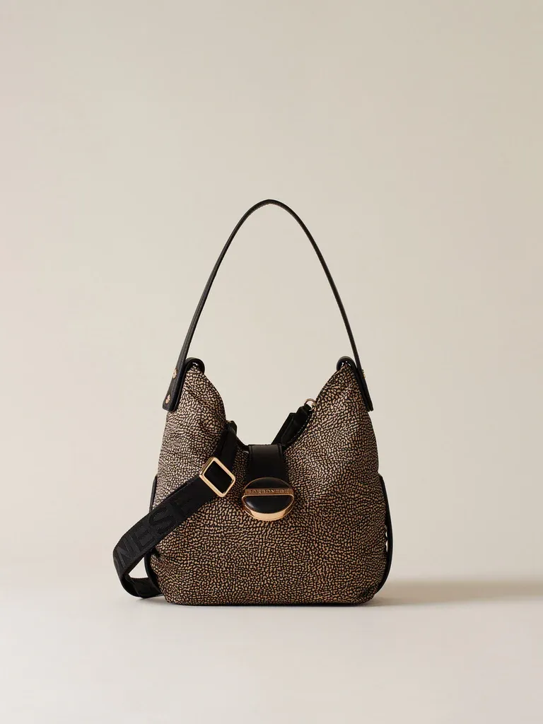 BORBONESE ECLIPSE HOBO SMALL