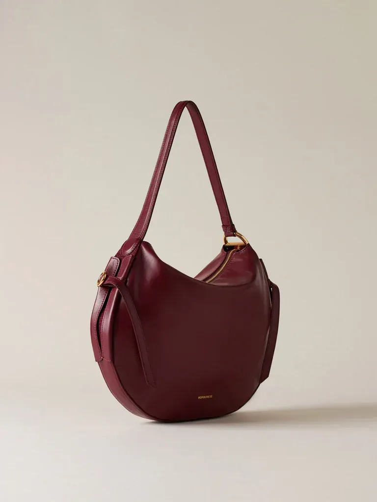 BORBONESE BRIDLE HOBO MEDIUM