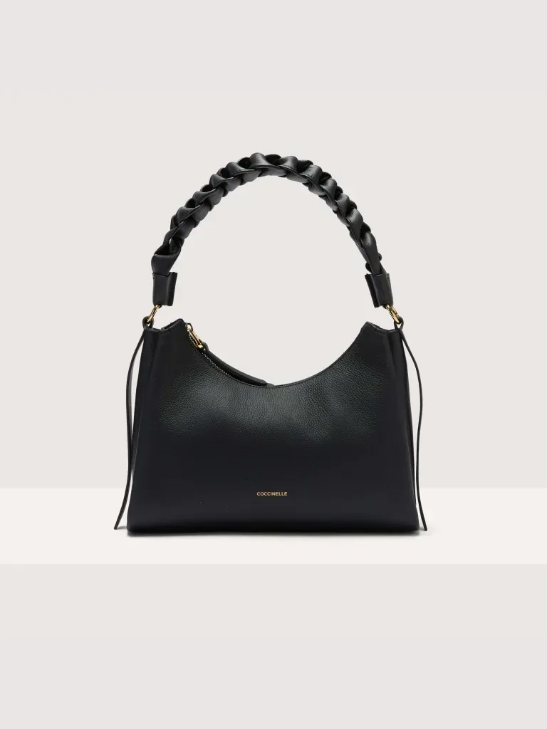 COCCINELLE BOHEME SACCA SMALL COCCINELLE BOHEME SACCA SMALL, COLORE: NERO/COGNAC