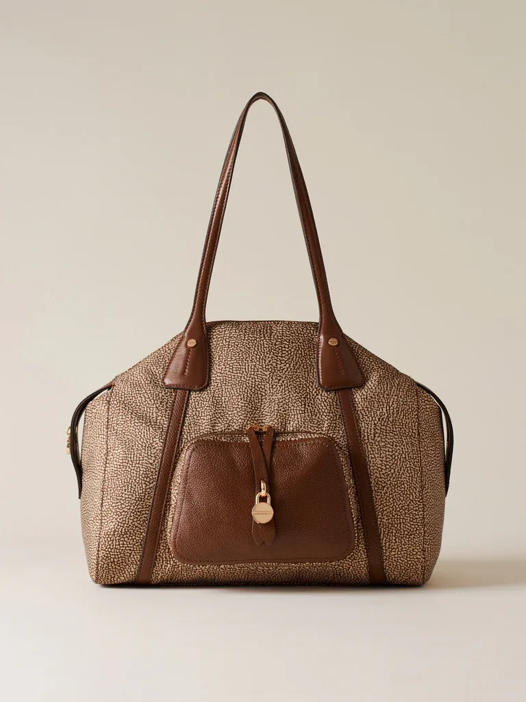 BORBONESE POCHE SHOPPER MEDIUM