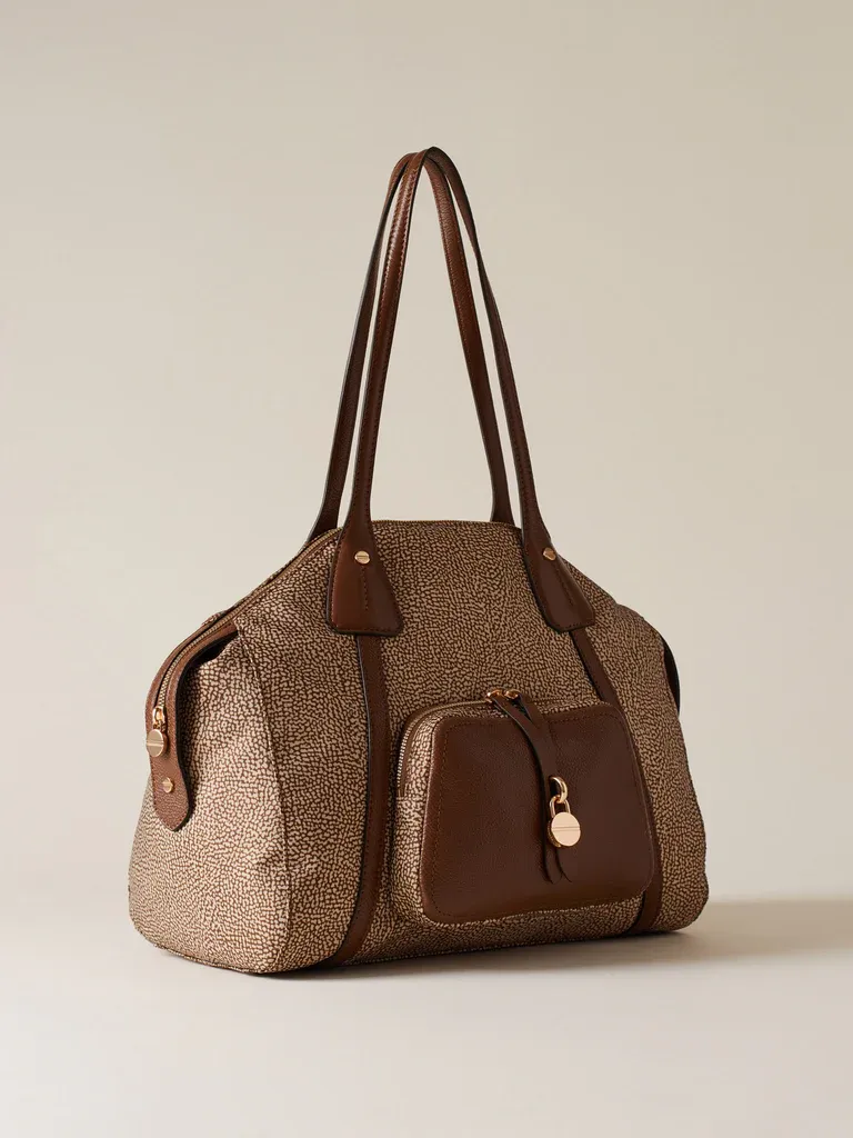 BORBONESE POCHE SHOPPER MEDIUM