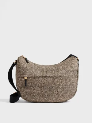 BORBONESE B-CLUB LUNA BAG MEDIUM BORBONESE B-CLUB LUNA BAG MEDIUM