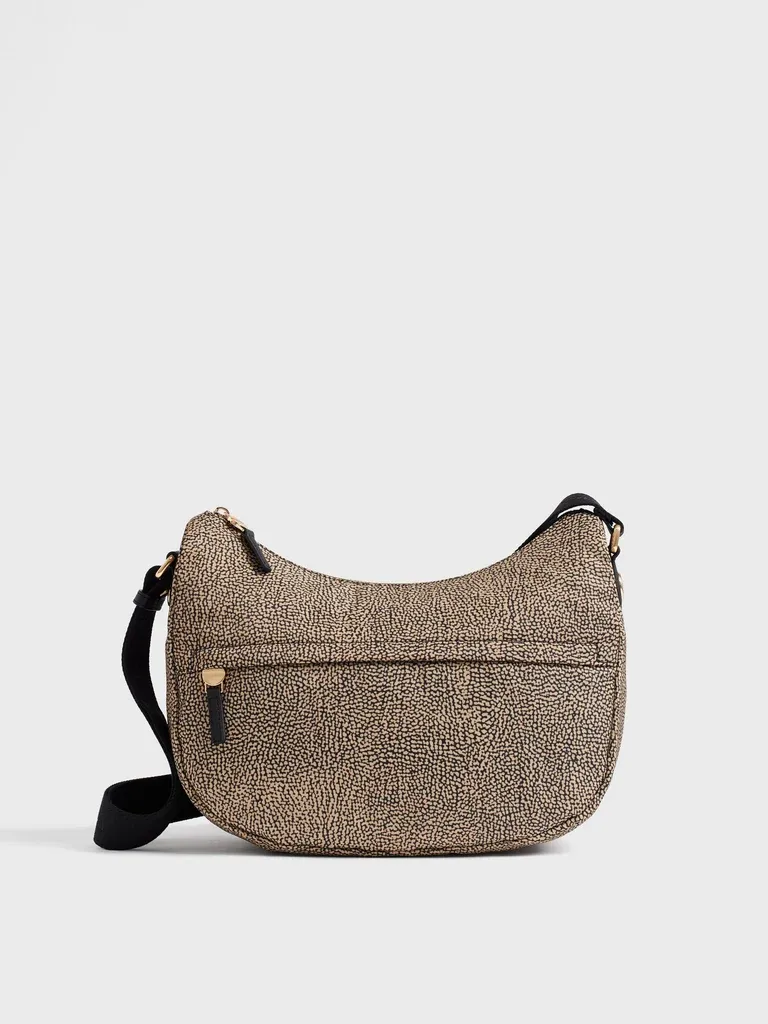 BORBONESE B-CLUB LUNA BAG MIDDLE BORBONESE B-CLUB LUNA BAG MIDDLE