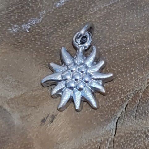 Edelweiß in 925 Silber