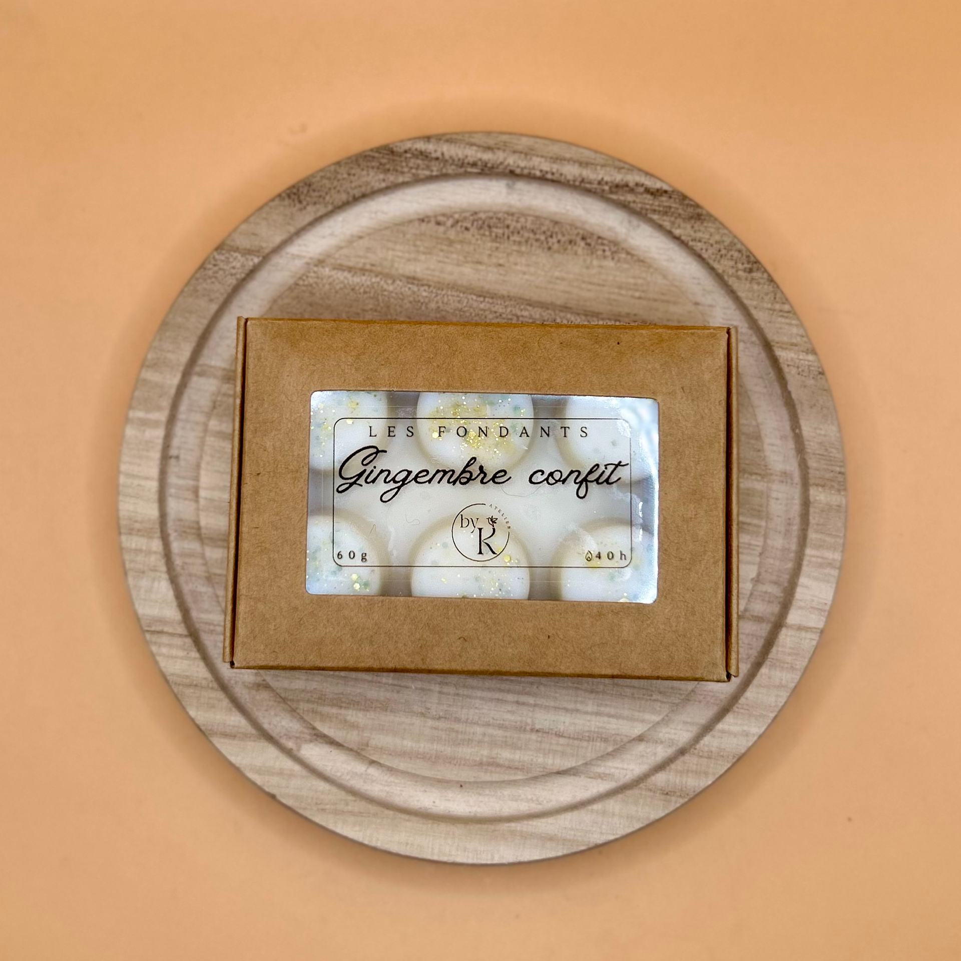 Fondants parfumés - Gingembre confit