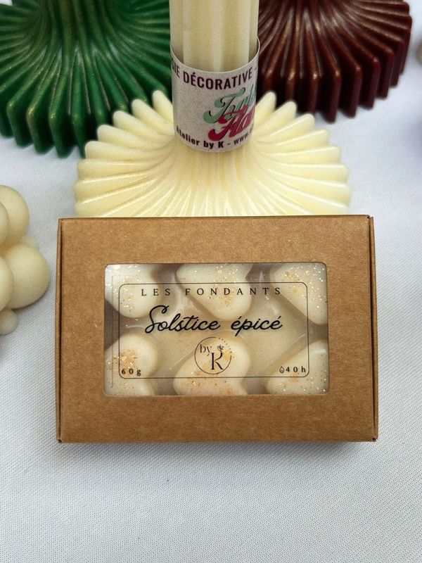 Fondants Parfumés : Solstice épicé - Trilogie Automne/Hiver