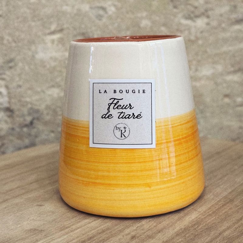 Céramique by K - Fleur de tiaré