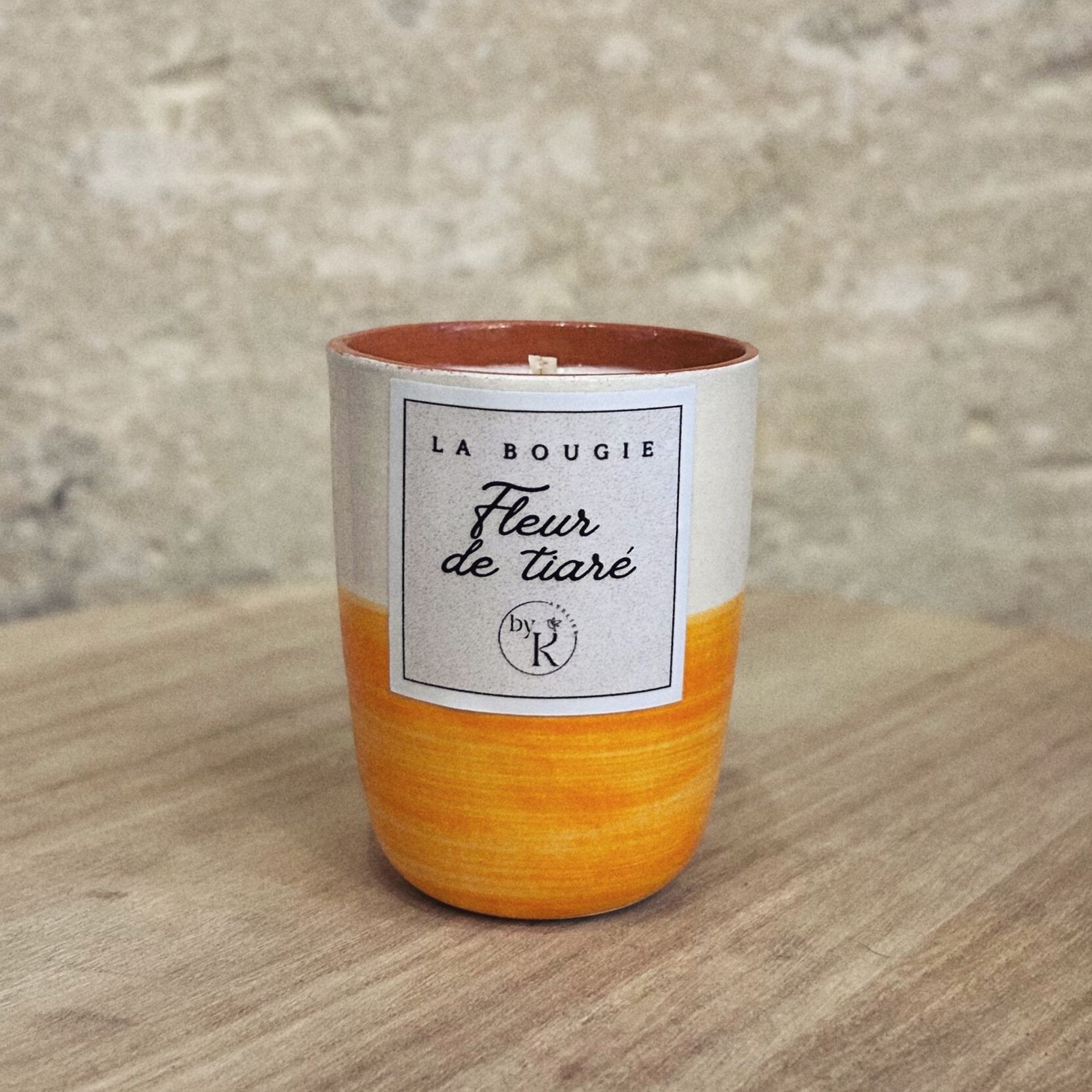 Céramique by K - Fleur de tiaré