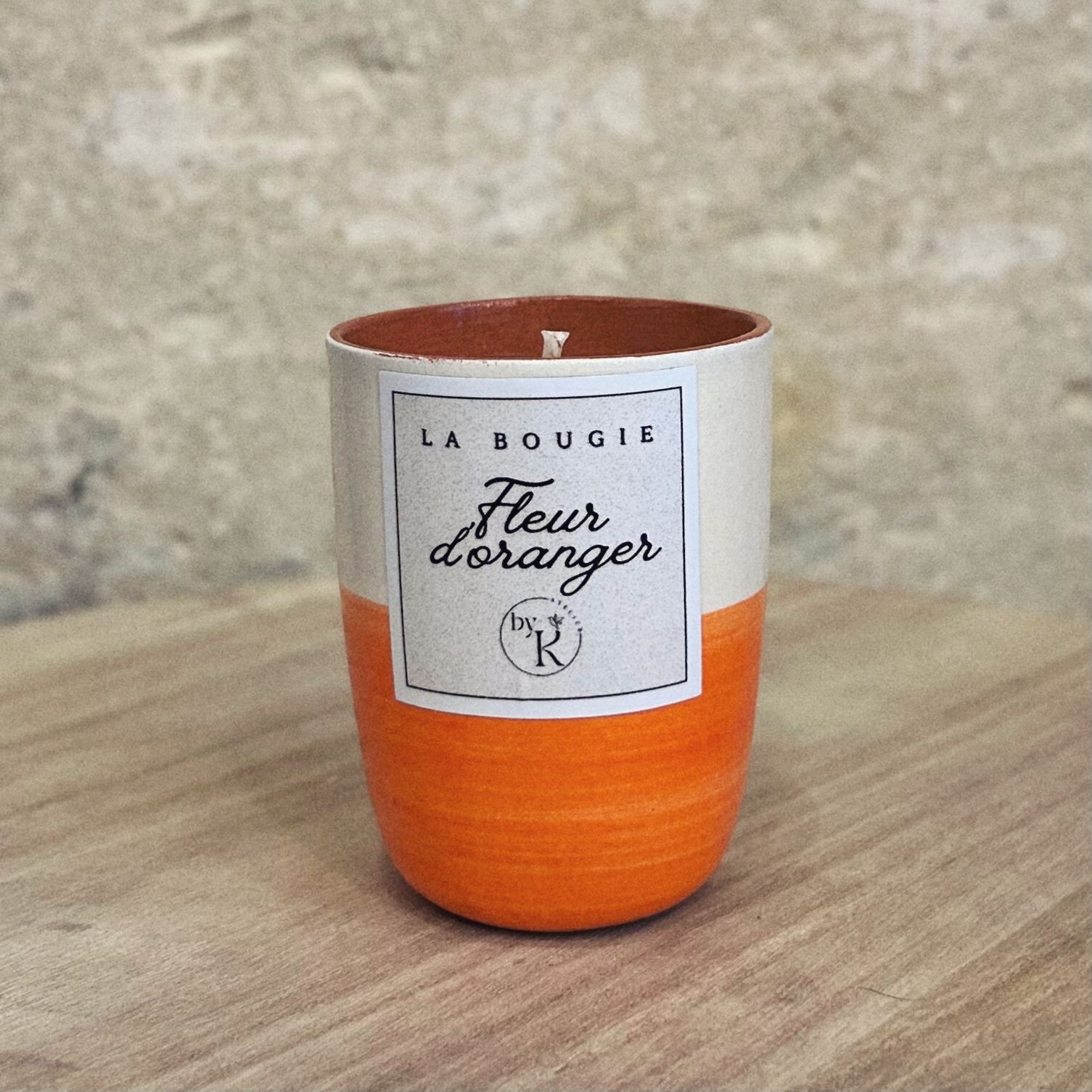 Céramique by K - Fleur d'oranger