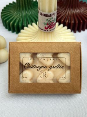 Fondants parfumés : Châtaigne Grillée - Trilogie Automne/Hiver Fondants parfumés : Châtaigne Grillée - Trilogie Automne/Hiver