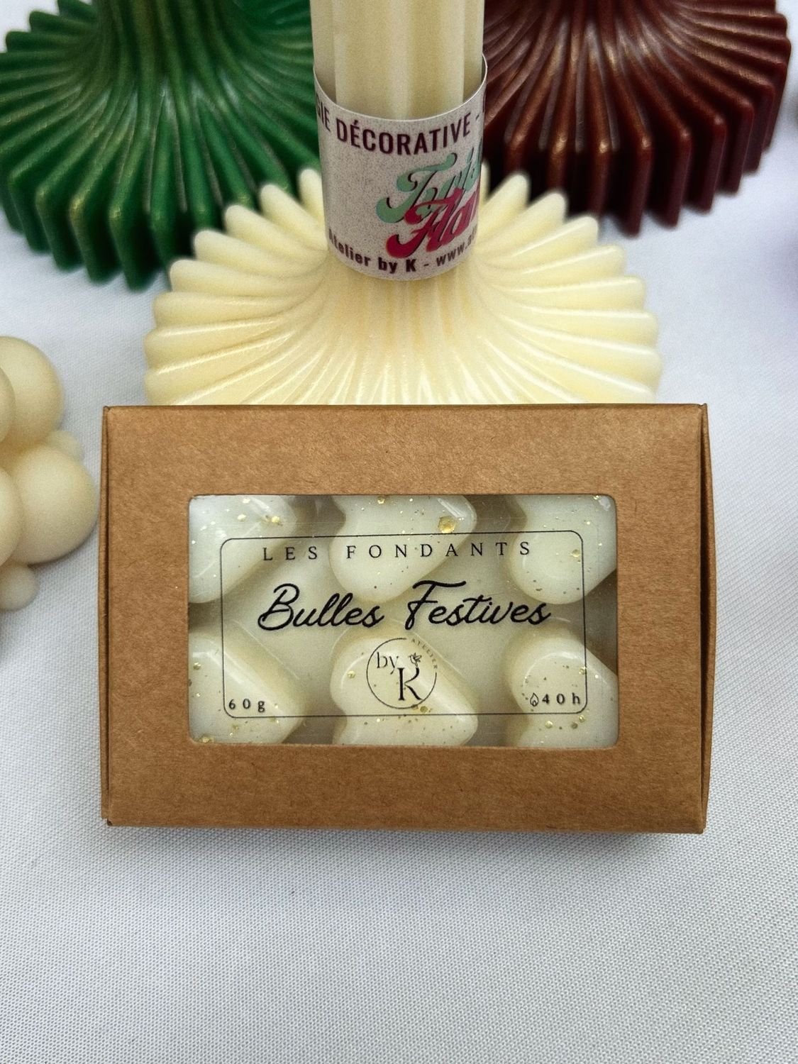 Fondants Parfumés : Bulles Festives - Trilogie Automne/Hiver