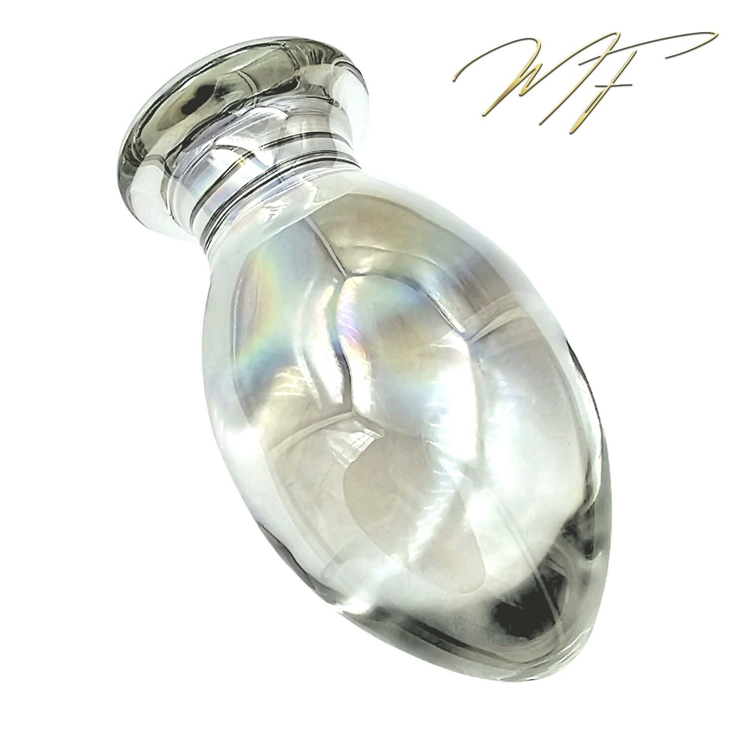 Vaginal-/Anal-Plug "Regenbogen-Edition" mittel