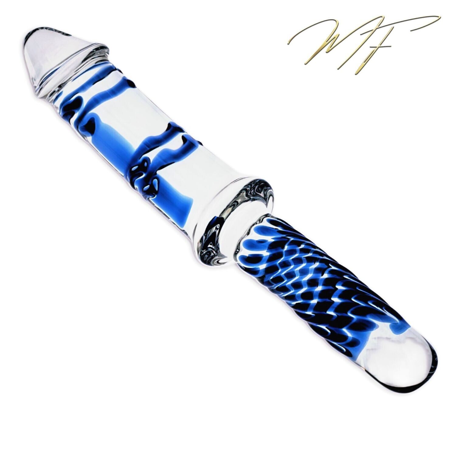 Riesen-Dildo transparent mit Griff