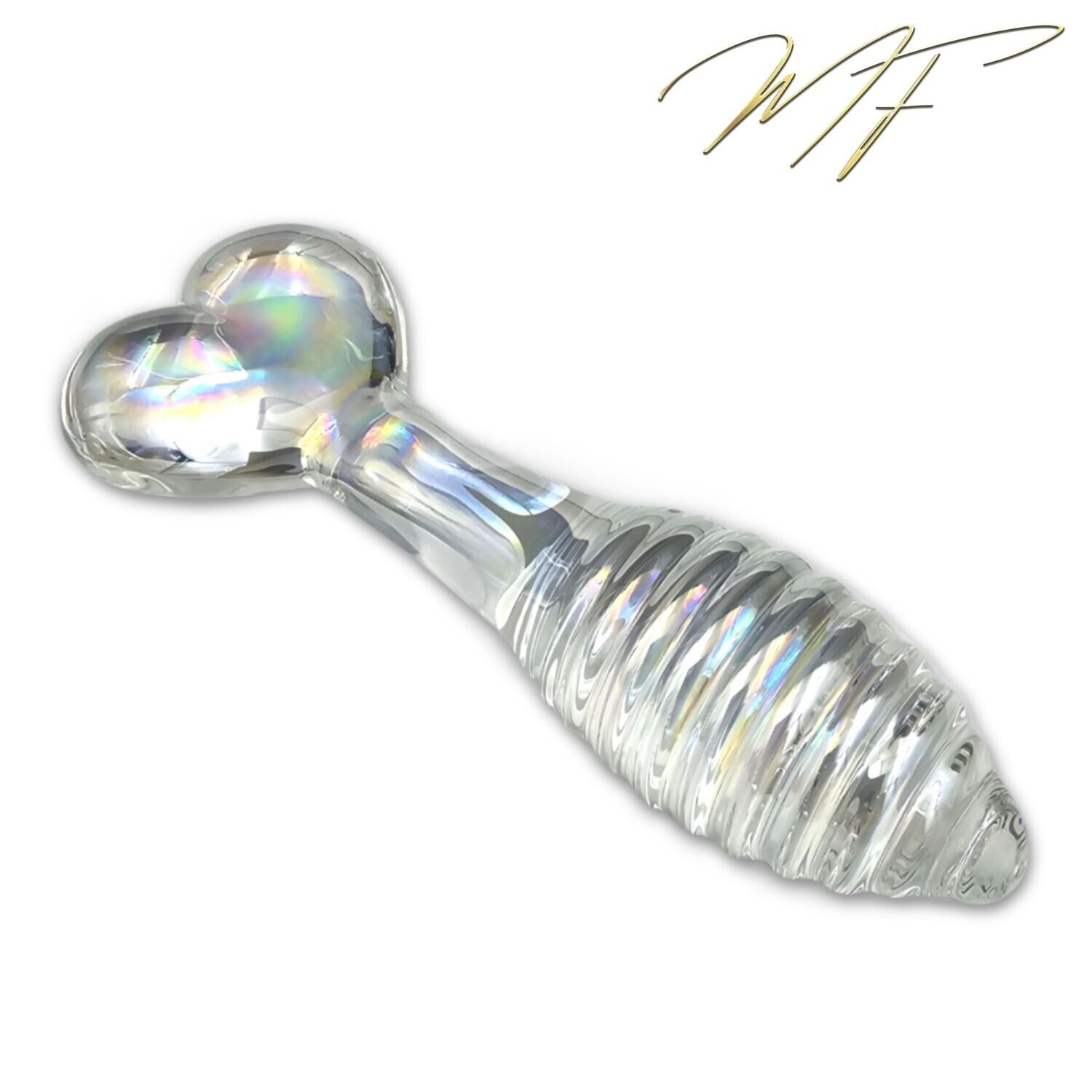 Vaginal-/Anal-Plug Liebespfeil Regenbogen-Edition