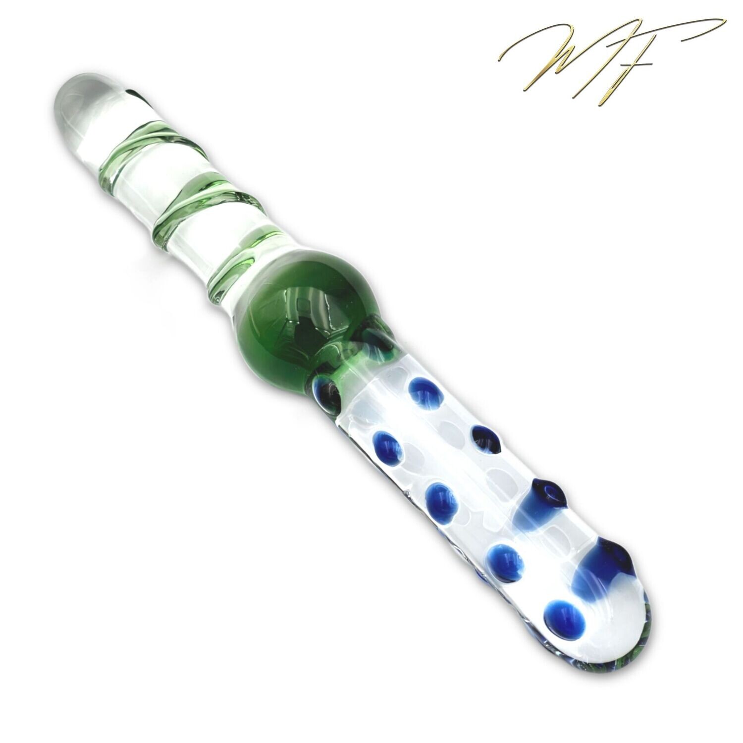 Dildo/Plug blau/grün