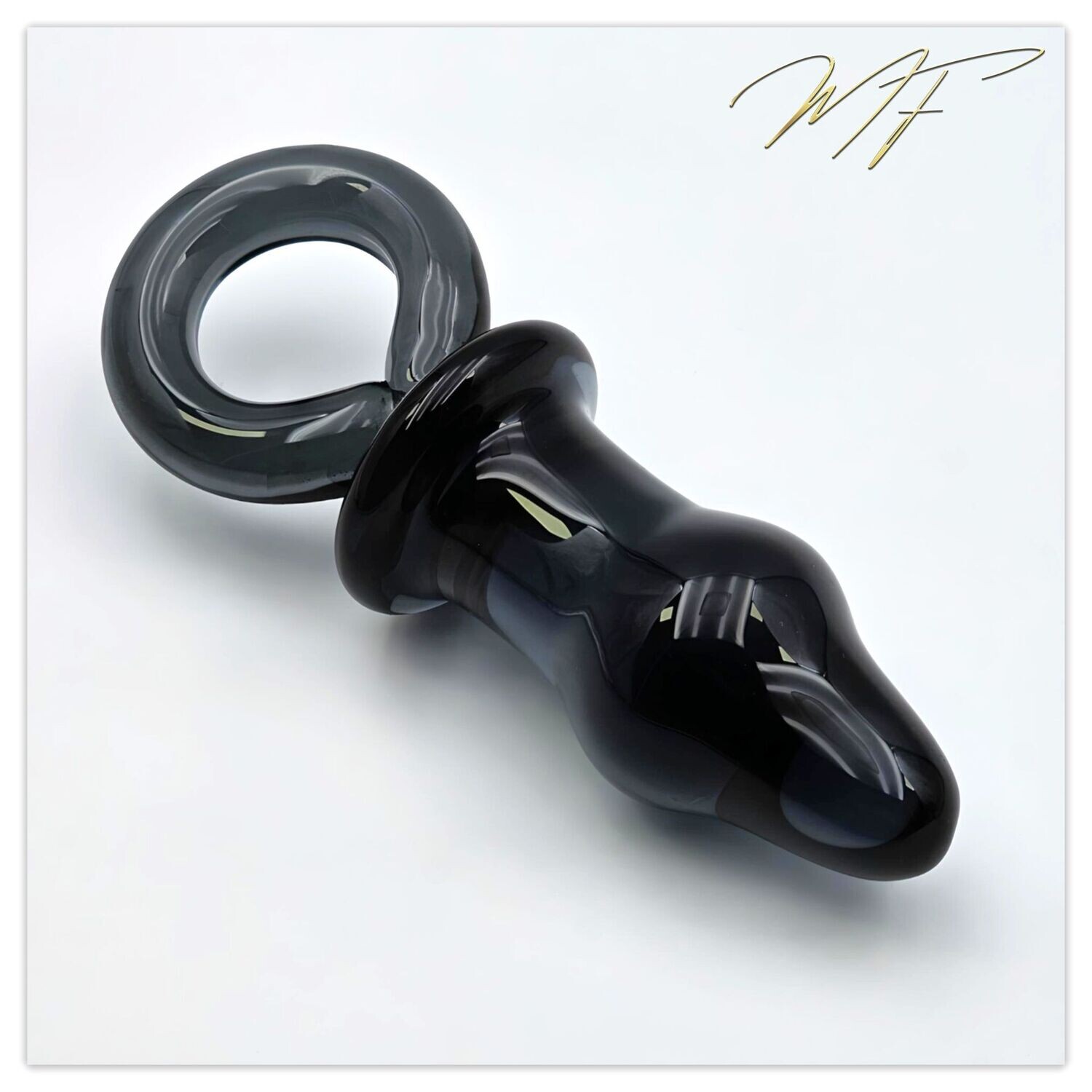 Vaginal-/Anal-Dildo schwarz