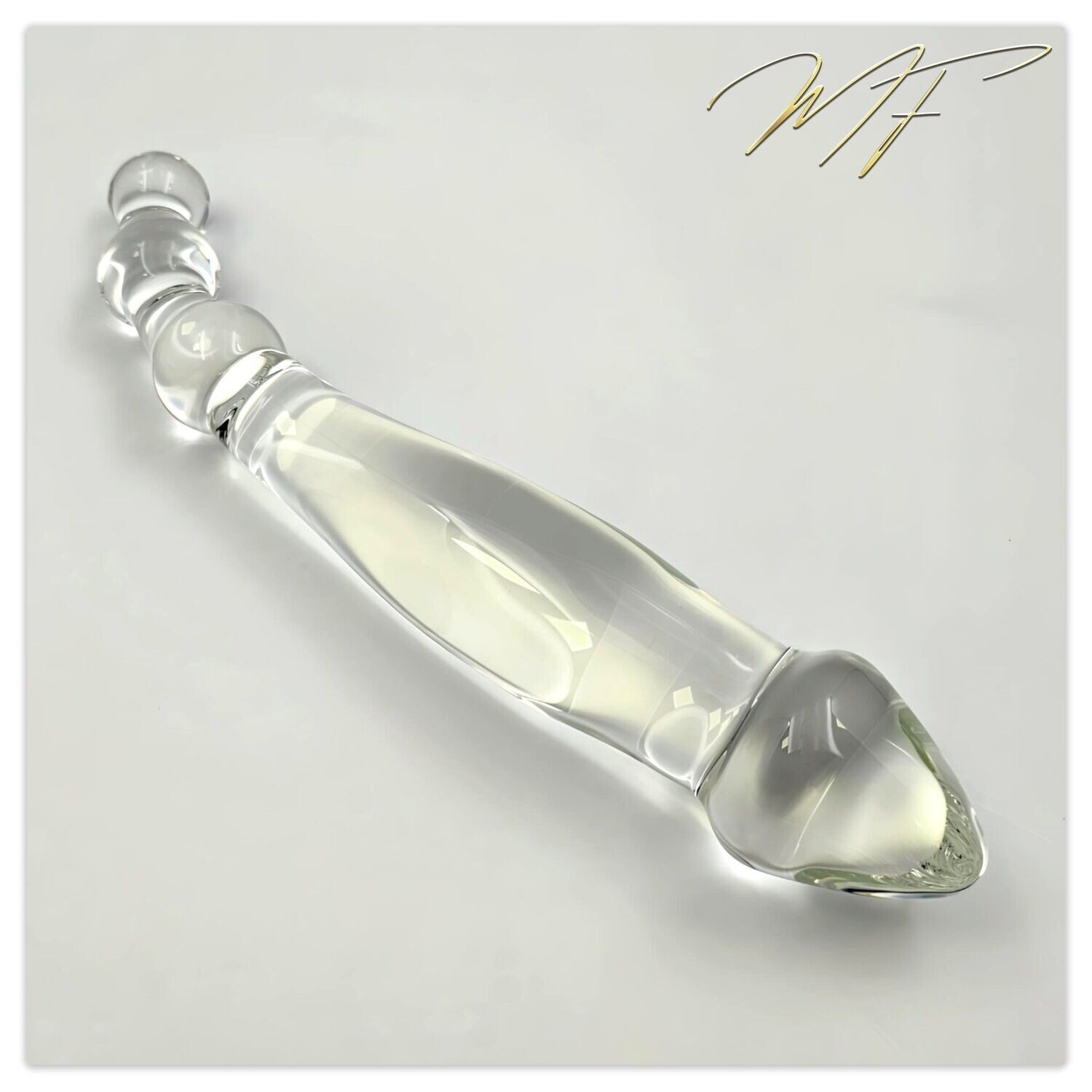 Vaginal-/Anal-Dildo transparent