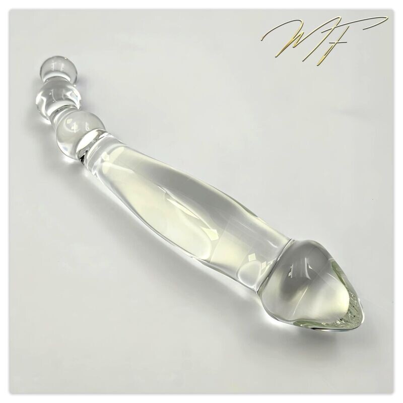 Vaginal-/Anal-Dildo transparent Vaginal-/Anal-Dildo transparent