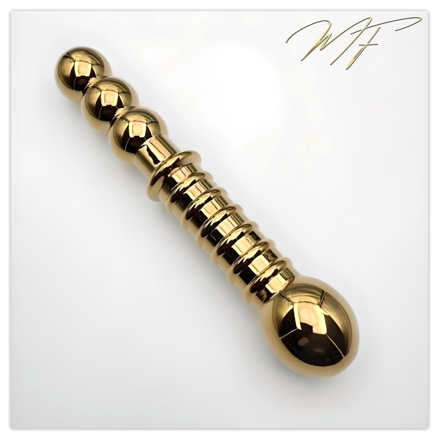 Vaginal-/Anal-Dildo gold