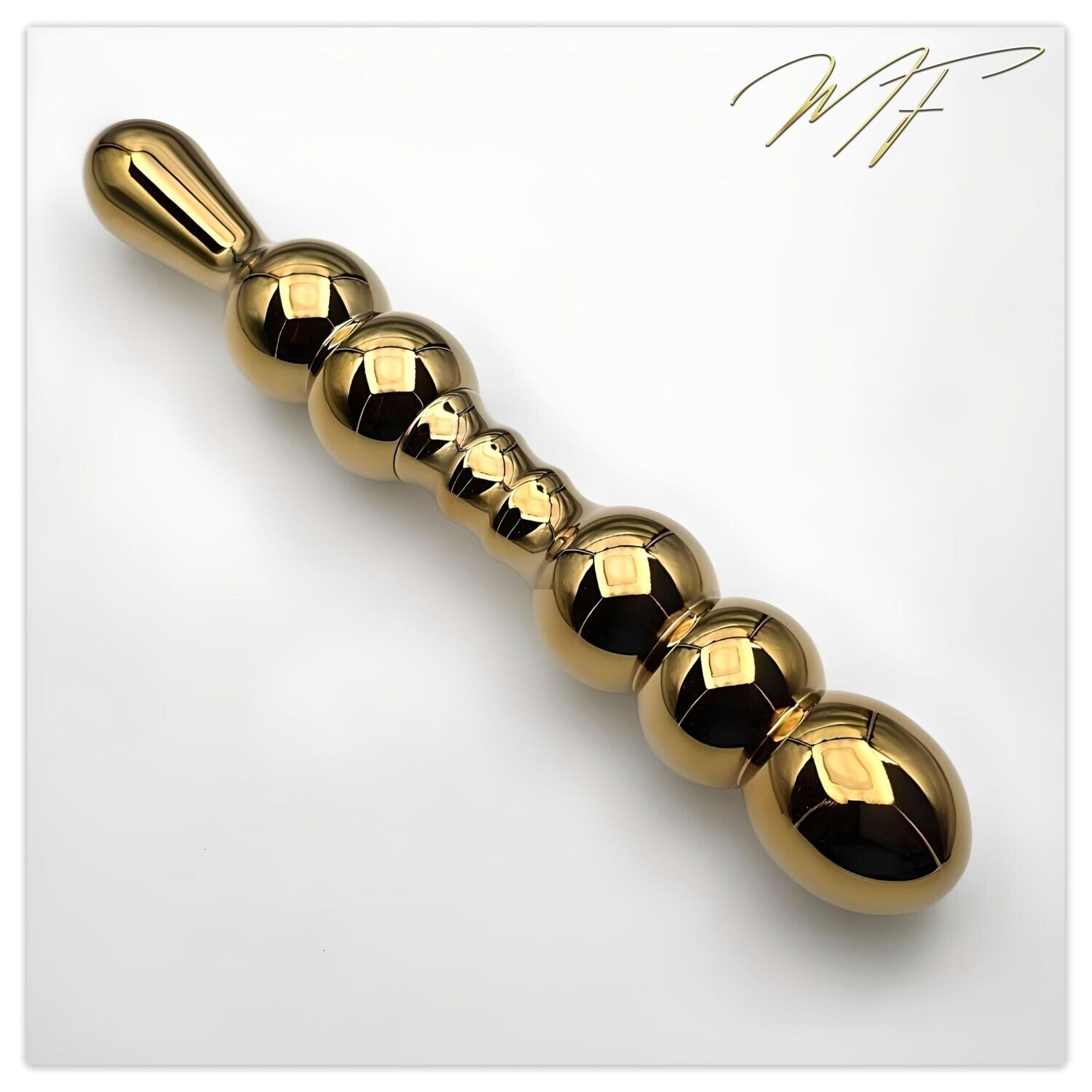 Vaginal-/Anal-Dildo gold