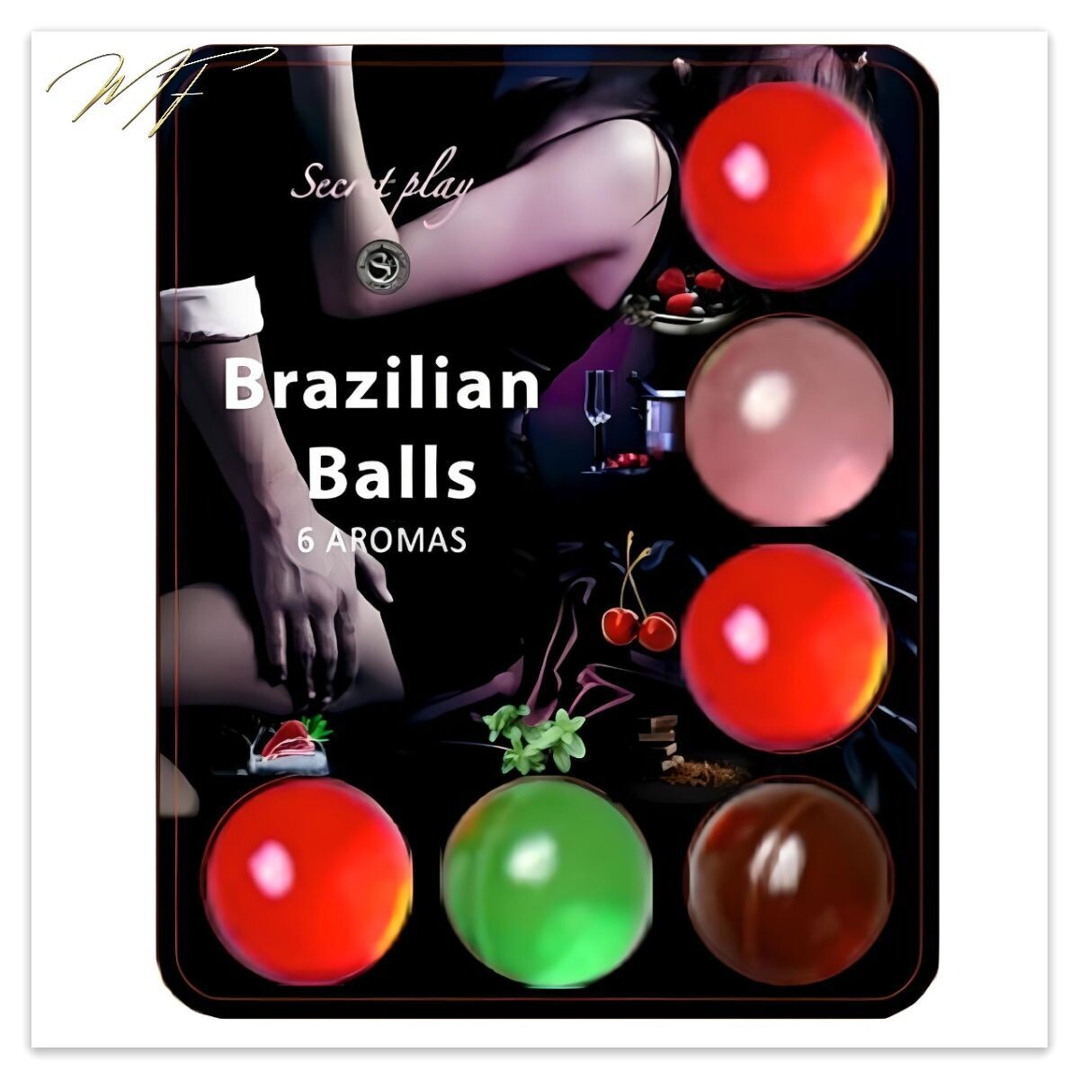 Brazilian Balls Massage- und Gleitöl - 6 Aromen