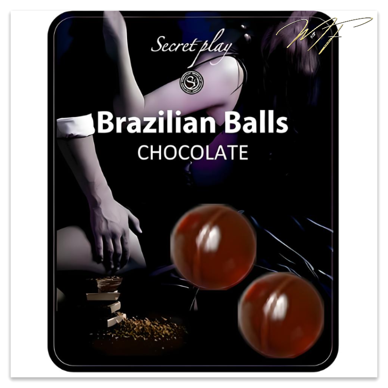 Brazilian Balls Massage- und Gleitöl - Schokolade