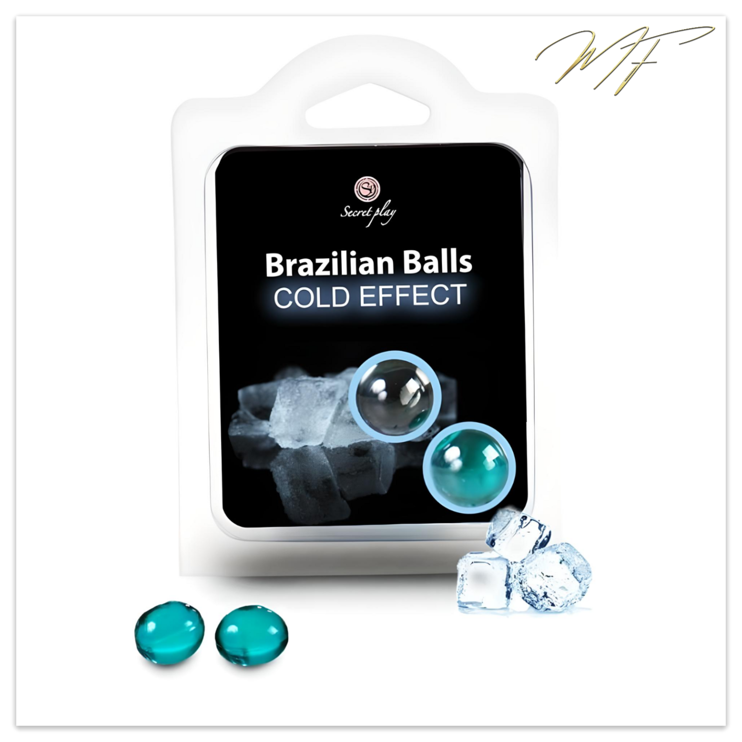 Brazilian Balls Massage- und Gleitöl - Kälte-Effekt