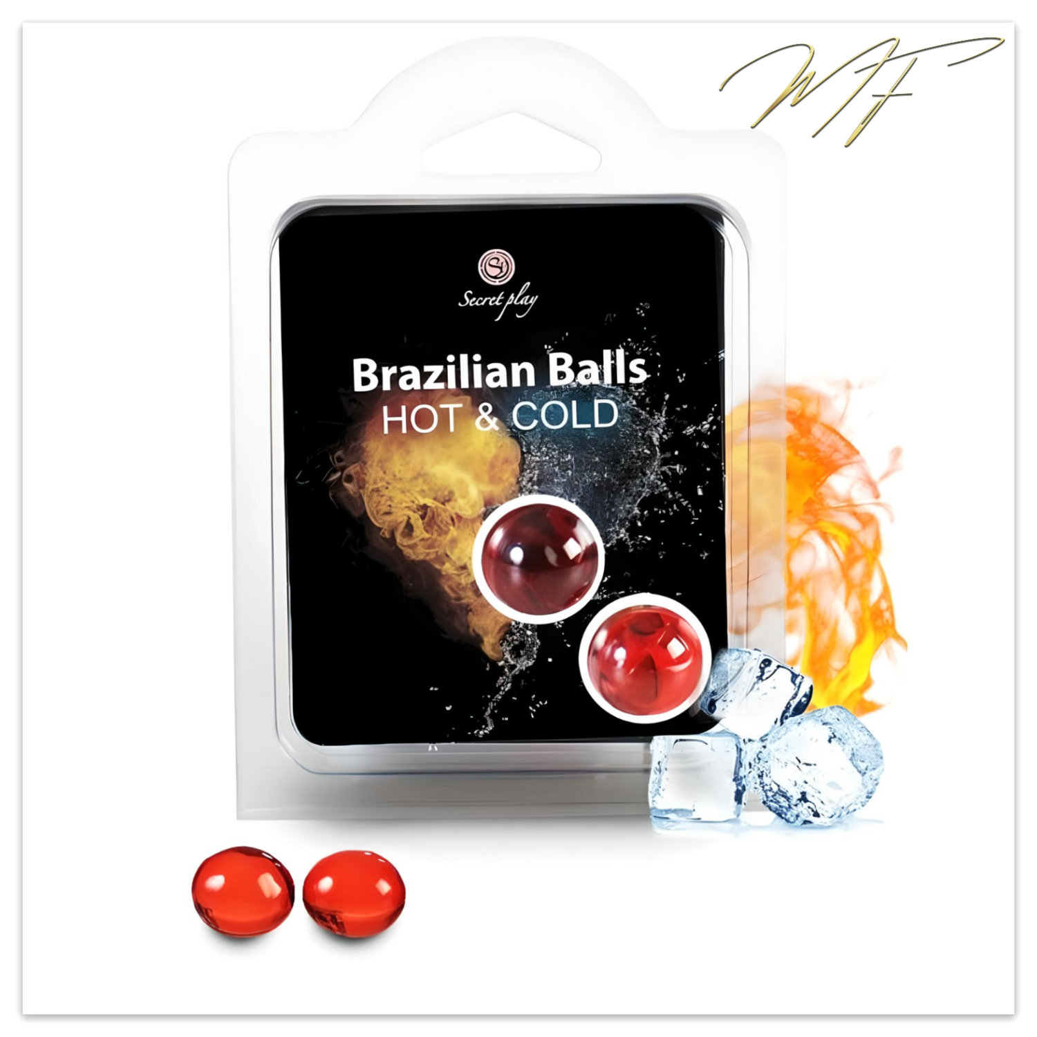 Brazilian Balls Massage- und Gleitöl - Wärme- und Kälte-Effekt