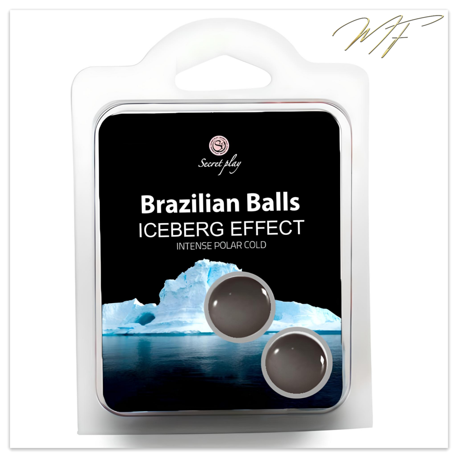 Brazilian Balls Massage- und Gleitöl - Eisberg-Effekt
