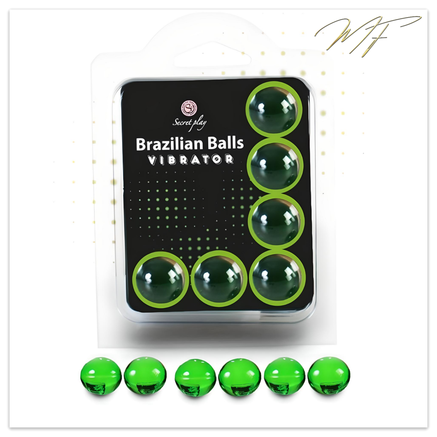 Brazilian Balls Massage- und Gleitöl - Vibrator-Effekt