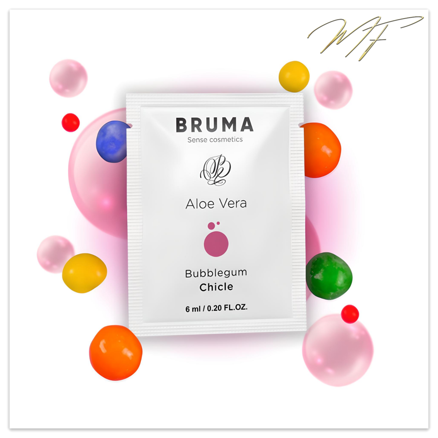BRUMA - ALOE VERA Gleitgel - Kaugummi Einzeldosis