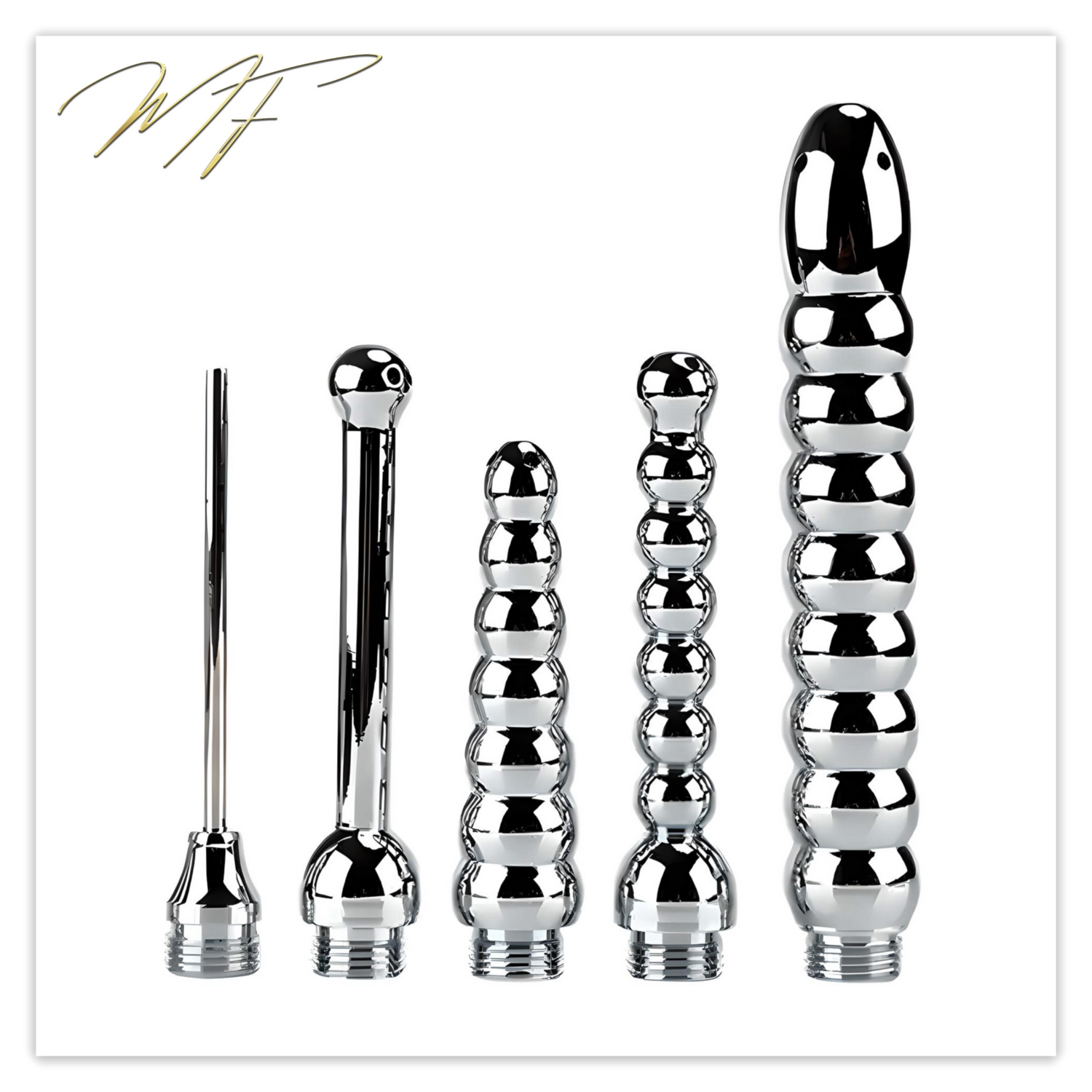 Intimduschaufsätze Enema-Set 5-teilig