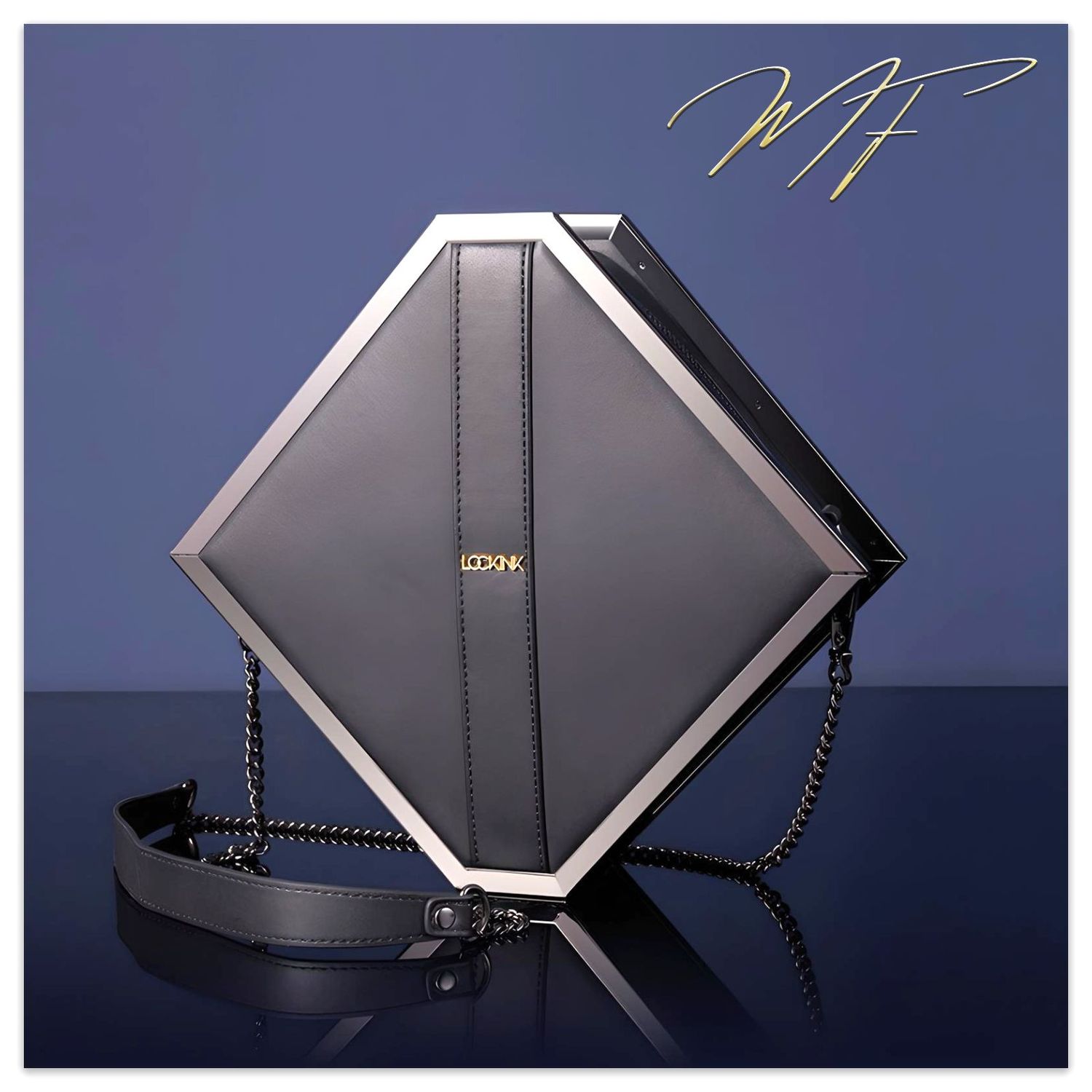 Mysterious Square Handtasche - schwarz
