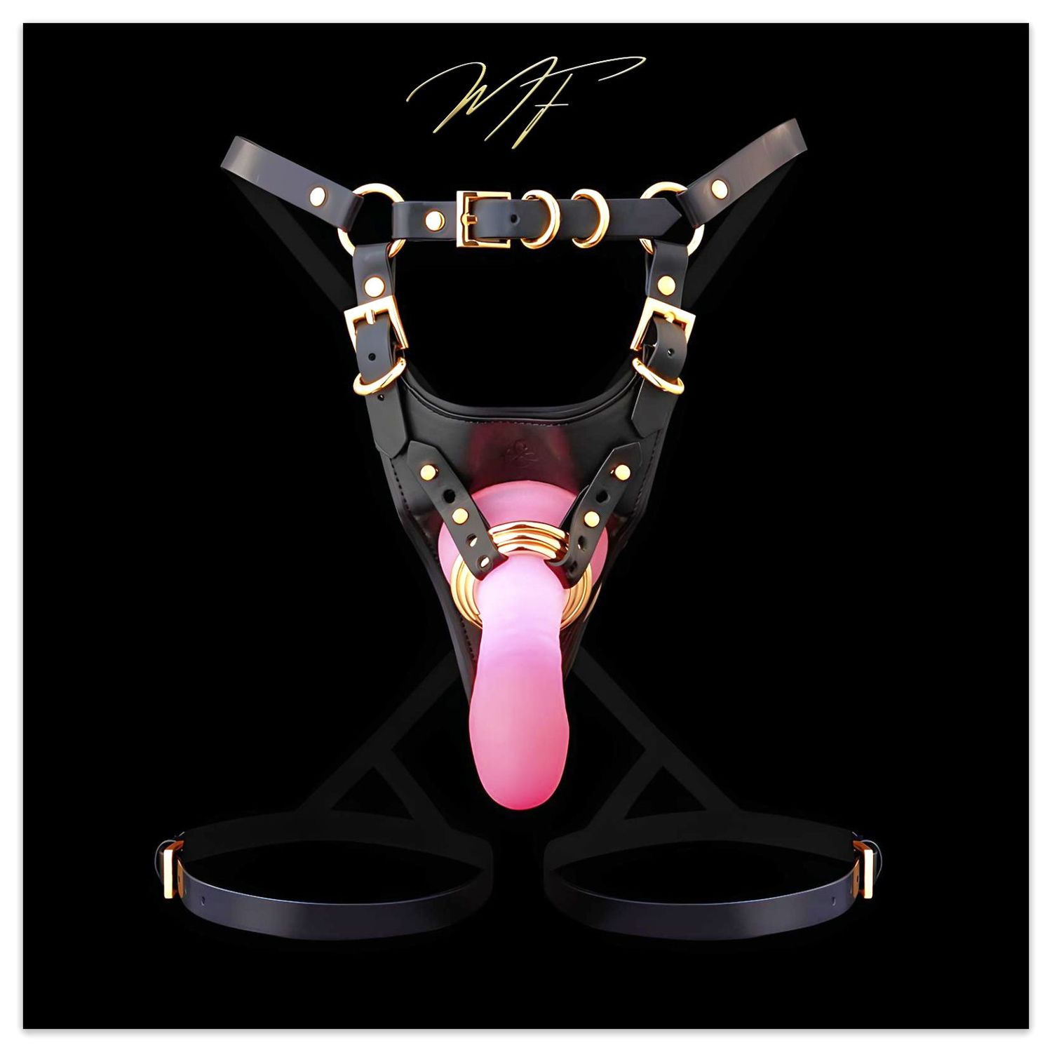 Queen Sheba Strap-on - Pink Dildo