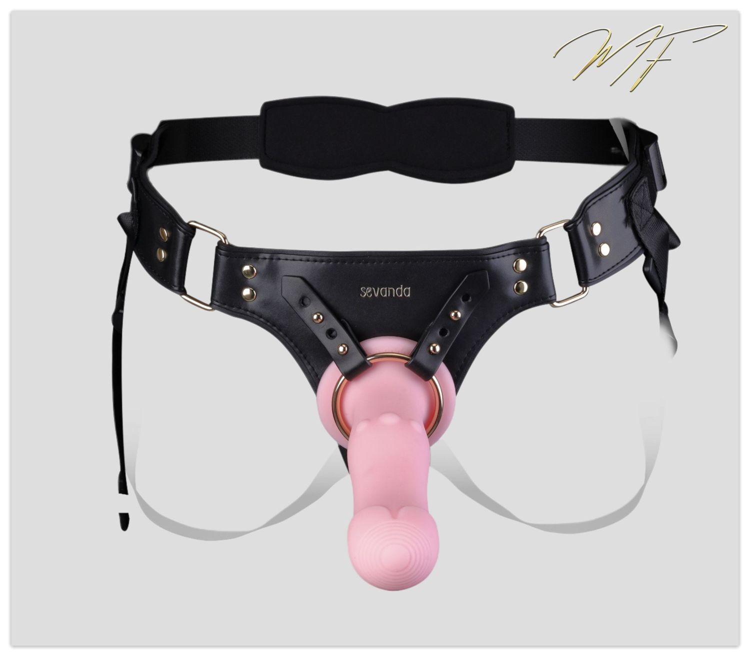Göttin Hera Strap-on mit ferngesteuertem Vibrator Größe L