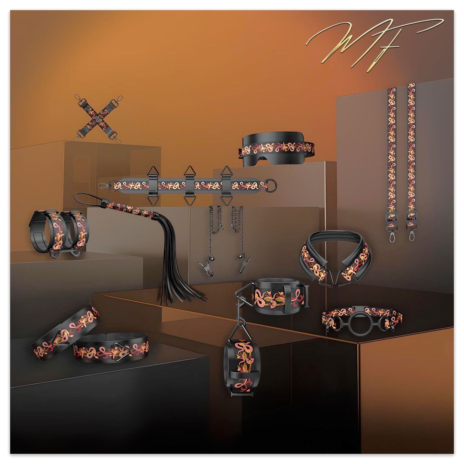 Flowering Serpent Bondage-Set (12-teilig)