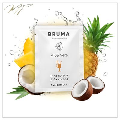 BRUMA - ALOE VERA Gleitgel - Pina Colada Einzeldosis