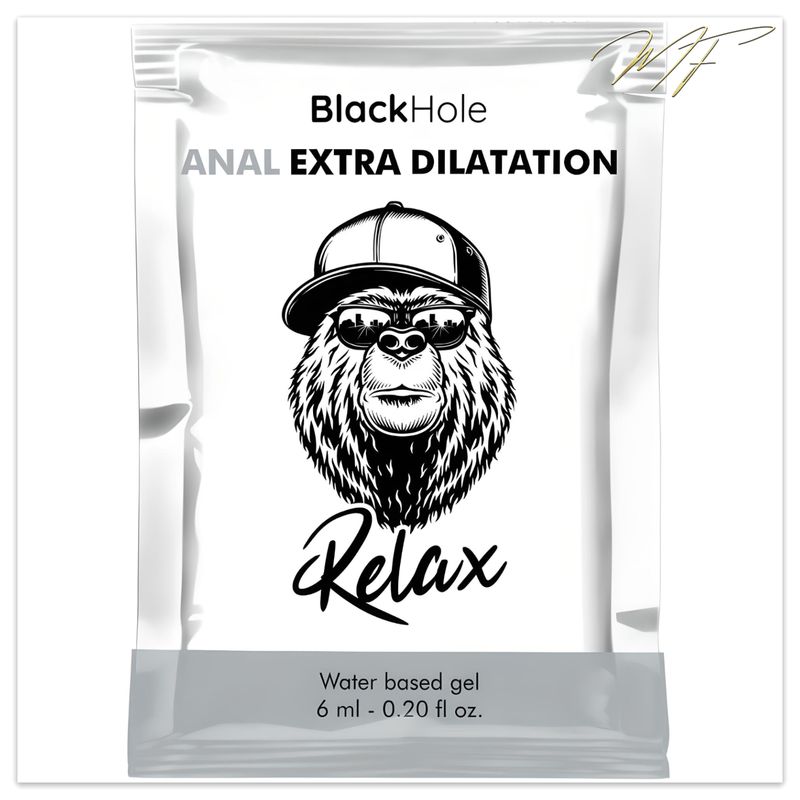 BLACK HOLE Analgel auf Wasserbasis - Einzeldosis