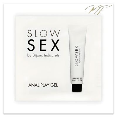 BIJOUX SLOW SEX Anal Play Gel - Einzeldosis