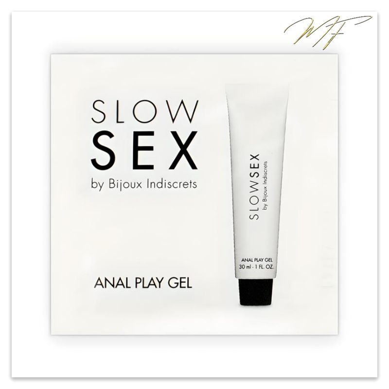 BIJOUX SLOW SEX Anal Play Gel - Einzeldosis