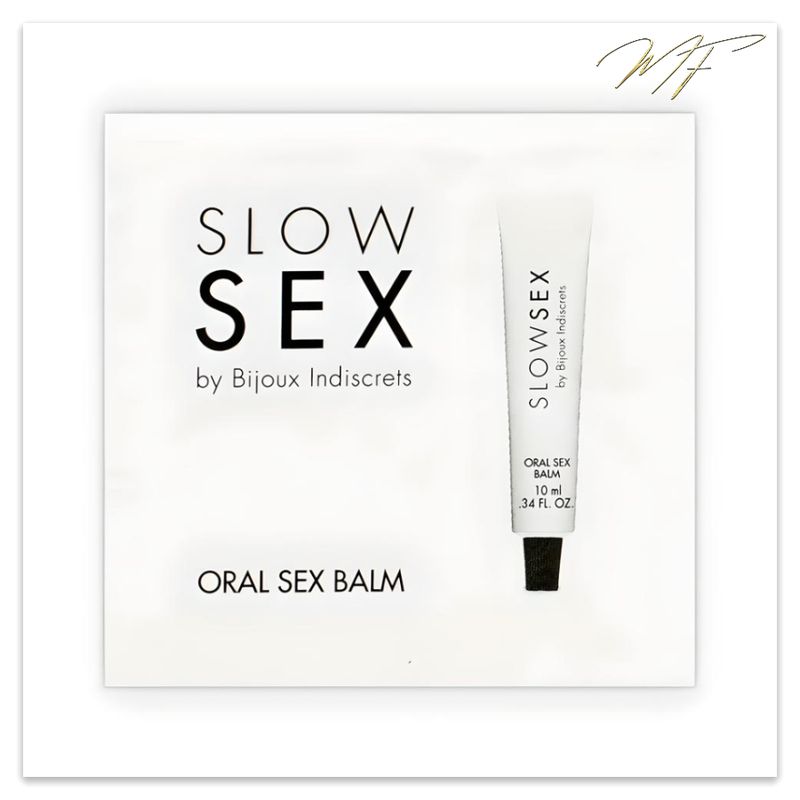 BIJOUX SLOW SEX Oral Sex Balm - Einzeldosis