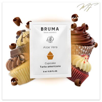 BRUMA - ALOE VERA Gleitgel - Cupcake Einzeldosis