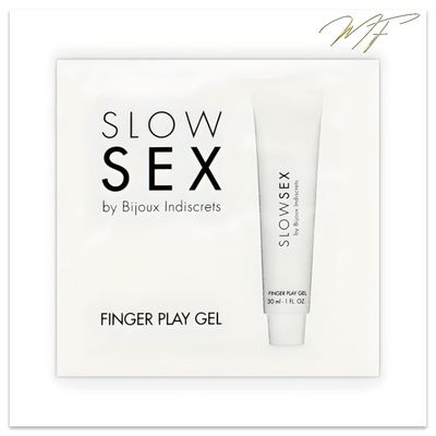 BIJOUX SLOW SEX Finger Play Gel - Einzeldosis