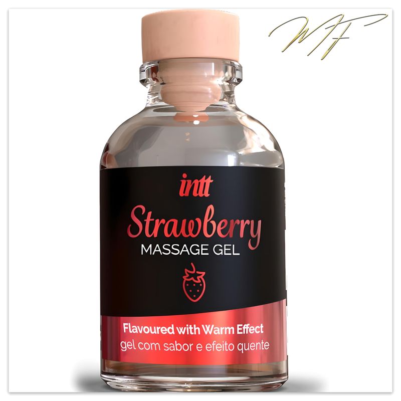 INTT "Strawberry"-  Massagegel - Wärme-Effekt